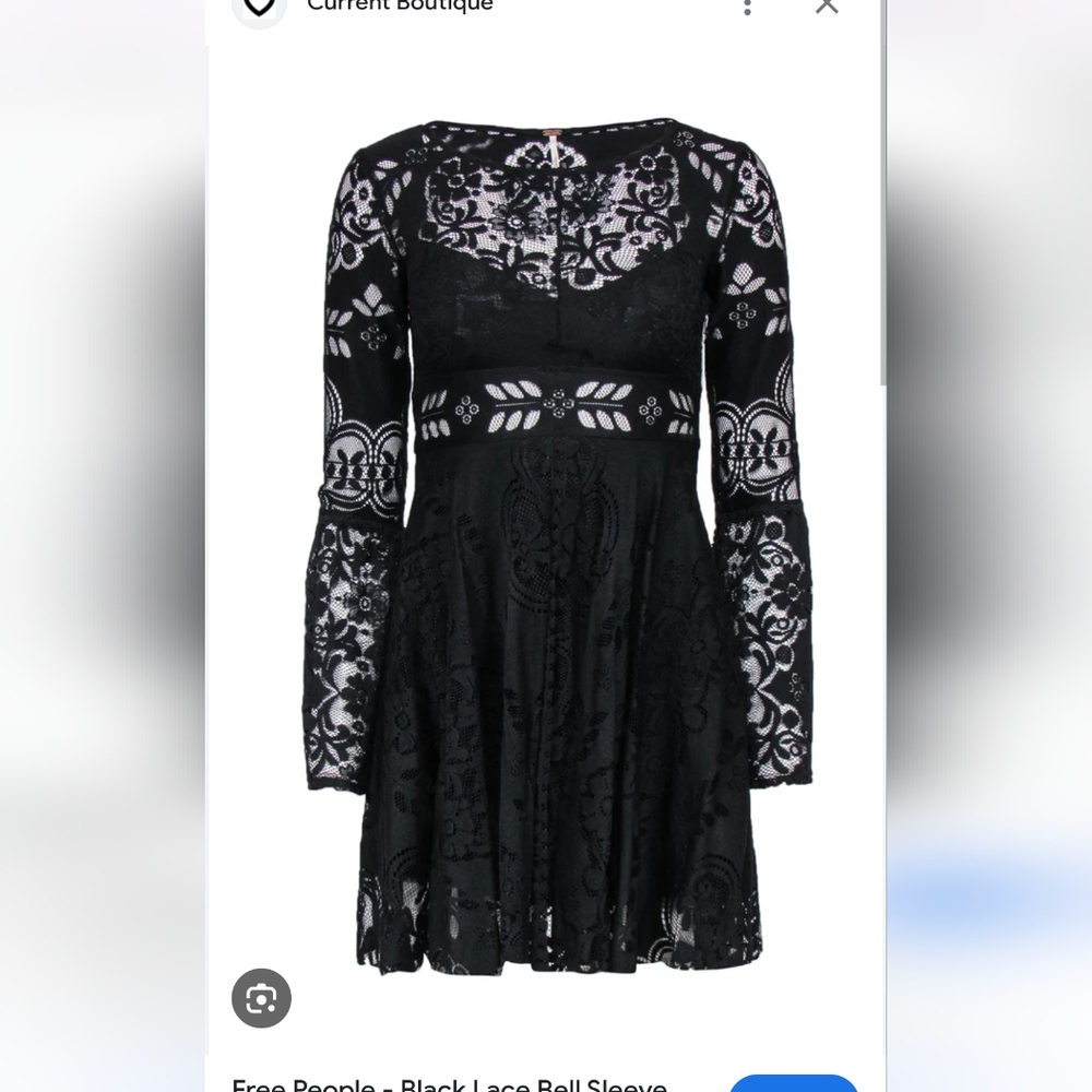 Elegant Black Lace Dress